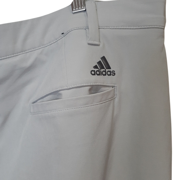 Adidas Men's Ultimate365 Shorts Light Gray CD9875 Size 42 - Picture 5 of 6